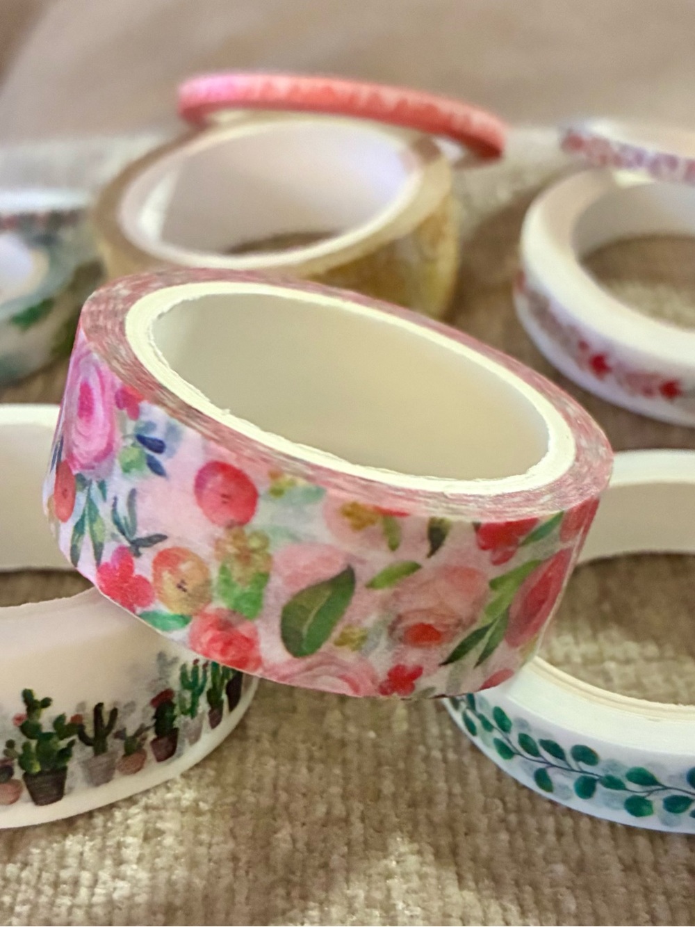 new Washi Tape Rolls x9 - Decorative Craft Tape